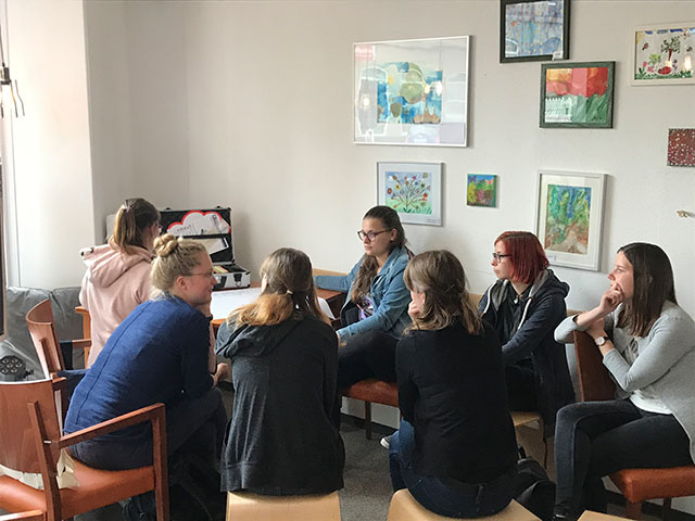 Besuch von Heilpädagogik-Studierenden